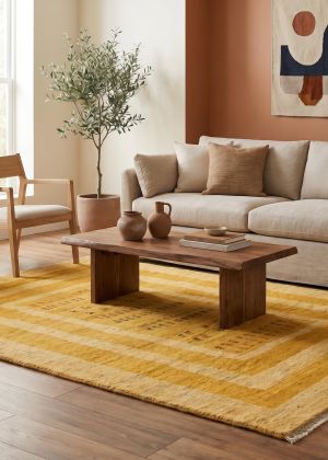 Plain yellow rugs
