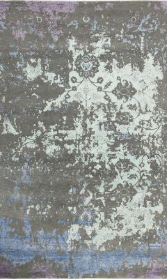 Sadraa Allure Designer rug with abstract pattern in beige-brown