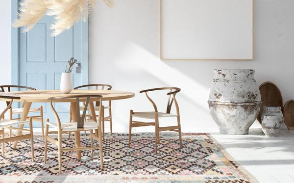 Tapetes para o estilo étnico