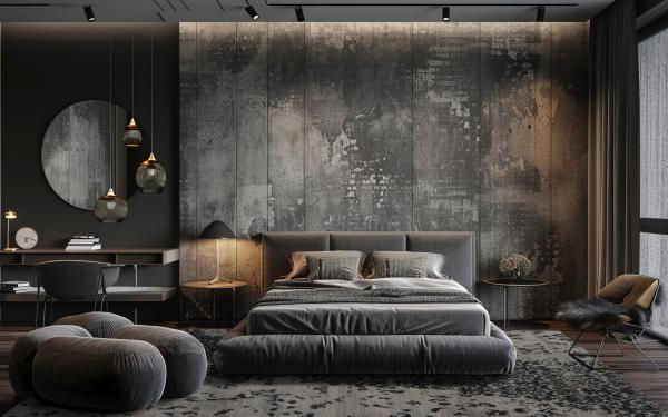 Tapetes para o estilo industrial