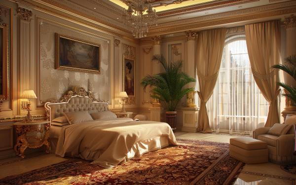 Tapetes para o estilo barroco