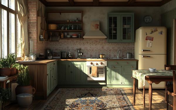 Tapetes para o estilo de casa de campo