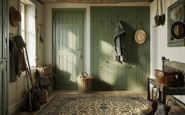 Tapetes para o estilo de casa de campo