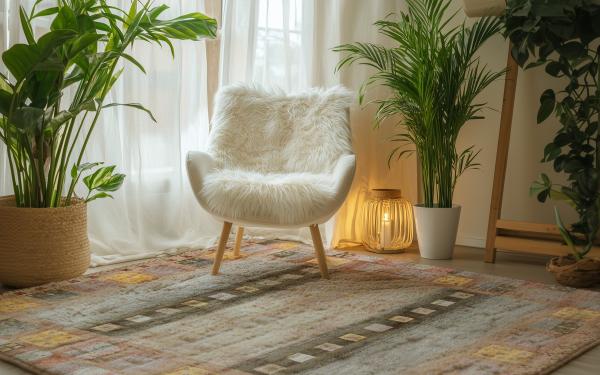 Tapetes para o estilo Greenery