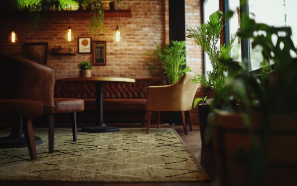 Tapetes para o estilo Greenery